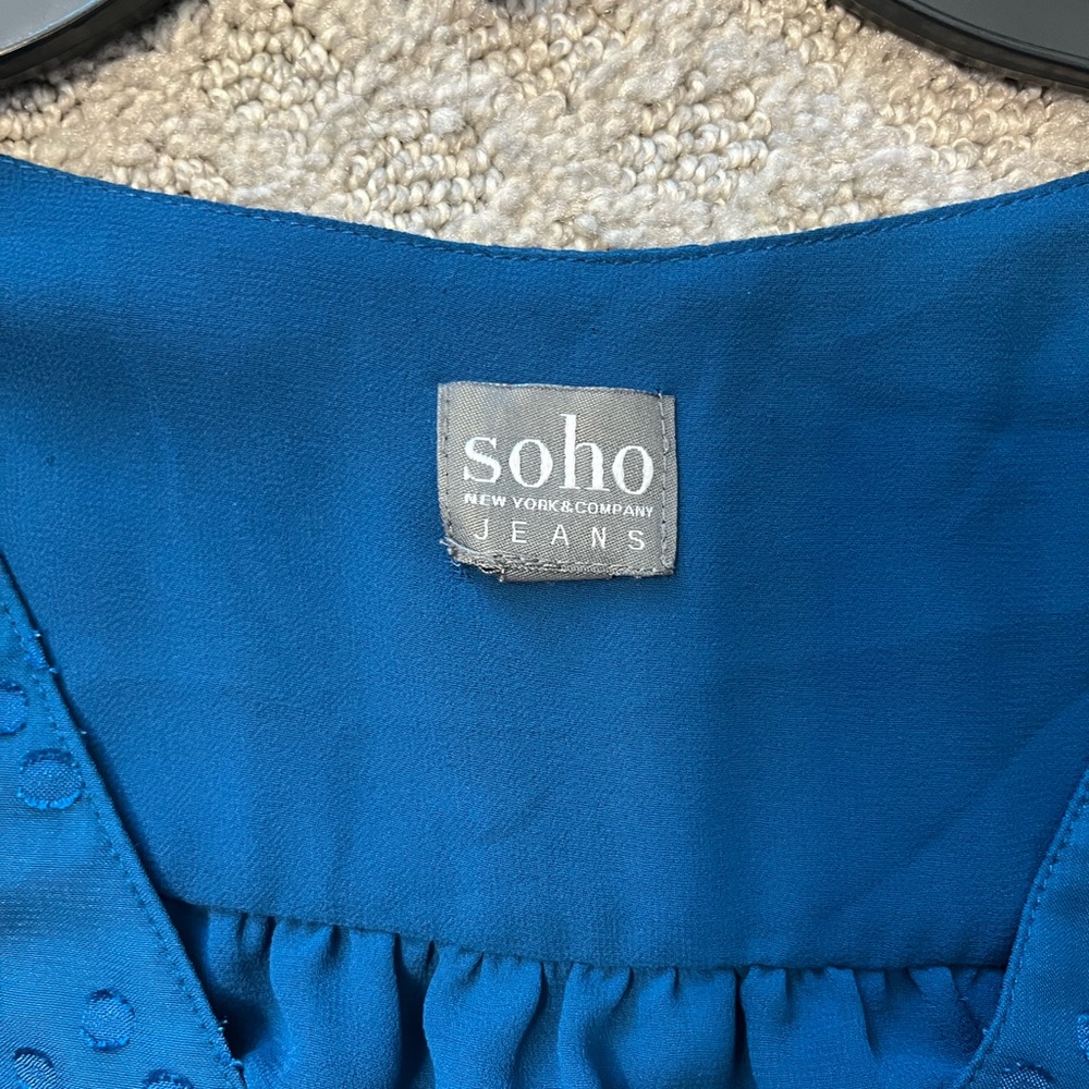 Blue blouse - Picture 3 of 3